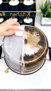 PEMBERSIH KERAK PANCI KRIM PEMBERSIH KERAK KUALI GOSONG DISH CLEANER PEMBERSIH KERAK STAINLESS
