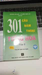 Sách - Combo: 301 Câu Đàm Thoại Tiếng Hoa (Bản mới Khổ lớn) có chỉnh sửa bổ sung đề thi mẫu HSK CẤP 1 + 301 câu đàm thoại giao tiếp tập 2 ( khổ nhỏ)
