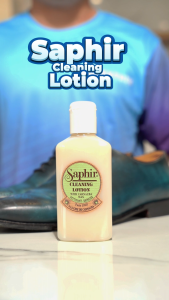Kem làm sạch và dưỡng đồ da Saphir Cleaning Lotion