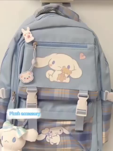 PALE BAGS Tas Ransel Sekolah Anak CINNAMOROLL Sanrio Cute Korean Style Kuromi Melody Fashion Trendy