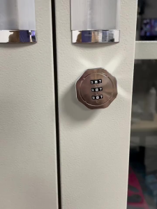 20mm 30mm Kunci Lemari Kode 3 Digit Zinc Alloy Untuk Laci / Lemari