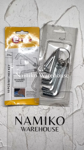 Kunci L Putih 10 pcs Hex Key Wrench EIFFEL