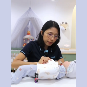 ELAVA ผ้ากันสะดุ้ง เนื้อผ้าเย็นสบาย ระบายอากาศได้ดี สำหรับเด็ก 0-3 เดือน