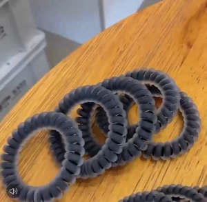 Chinese Style Frosted Rubber Seamless hair band Band Loop rope hair Accessories Elastic Hair ropes