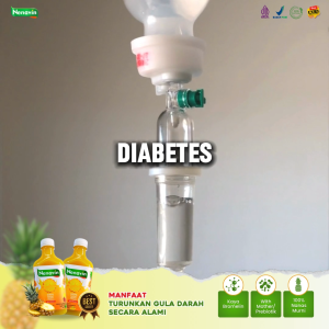 Cuka Nanas NENAVIN - Untuk Diabetes dan Asam Urat - 300 ML - HALAL - BPOM