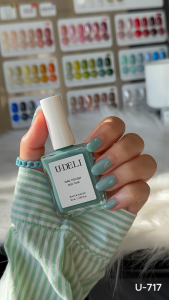 NEW สีทาเล็บกึ่งเจล U-DELI U-717 สีไซรัป ไม่ต้องอบ น้ำยาทาเล็บ Gummy Candy Series 16ml แห้งเร็ว ปราศจากพาราเบน สีเล็บ พร้อมส่ง