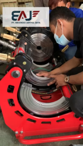 Mesin Penyambung Pipa Hdpe Hydraulic Type SHD 250 Ukuran 63 - 250 mm | Distributor Mesin Las Pemanas Pipa Hdpe Hydraulic Murah