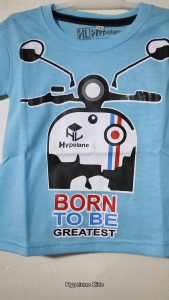 Kaos Atasan Distro Anak Laki-Laki Karakter Skuter Import Katun Umur 1-10 Tahun by Hypelane Kids