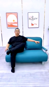 Tempat tidur sofa lipat sofa ganda kursi malas tempat tidur kantor yang dapat disesuaikan sofa rumah tangga SofaBed Multifungsi Sofa Lipat Sofa Ruang Tamu Sofa Ranjang