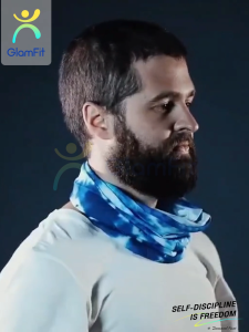 GF.ผ้าบัฟกันแดดกันยูวี UPF50+ หน้ากาก ผ้าพันคอ ไร้รอยต่อ ป้องกันฝุ่น ระบายอากาศได้ดี สําหรับขี่รถจักรยานยนต์