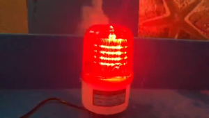 ĐÈN XOAY CẢNH BÁO LED 220V CÓ CÒI ĐÈN AN TOÀN CÔNG TRƯỜNG