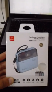 Xundd Fast Charging Power Bank with Dual Cable XDCH-058