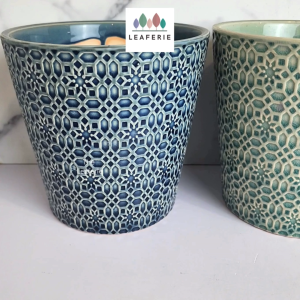 The Leaferie Vana plant pots Ceramic flowerpot flowerpots flower pot planter planters
