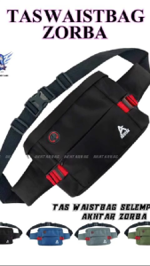 Tas Waistbag Kamera Akhtar Tas Pinggang Selempang Outdoor Pria Zorba
