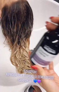 Dầu gội tím khử vàng L’Oréal Serie Expert Chroma Creme Silver 300ml