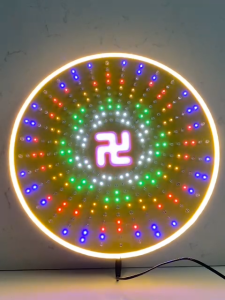 Đèn LÈG Hào Quang 32 Kiểu Đúc ChỉChất Liệu Mica