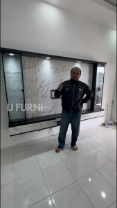 (FREE INSTALLATION) IJ FURNI 8ft Hanging Tv Cabinet Wall Mounted Tv Cabinet Hall Cabinet Hanging Tv Cabinet Living Room Furniture Max 75" Tv Tv Mounted On Wall With Shelf - Lazada