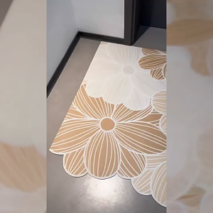 Keset Karpet Lantai Aesthetic Bahan Kulit dan Anti Kusut /Karpet Kamar Tidur/Karpet Ruang Tamu/Keset Dapur Panjang Anti Slip/Keset Kamar Mandi/Keset Kaki/Keset Kamar Tidur/Keset Anti Slip/Keset Pintu Masuk/Keset Anti Kotor/Keset Lantai Kulit Custom - P19