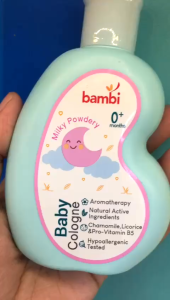 Bambi Baby Cologne Milky Powdery 100 ml / bambi cologne / parfum bayi