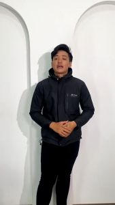 Armous Jaket Parasut Pria Windbreakers Outdoor Waterproof Bahan Taslan Premium