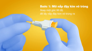 Kim bấm lấy máu vô trùng dùng một lần không đau Accu-Chek Safe-T-Pro Uno