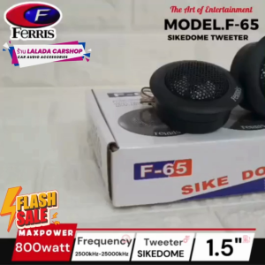 ✅(สินค้าพร้อมส่งพร้อมใส่)✅ หูช้างตรงรุ่นดีแม็กออนิว DMAX 2012-2019 ประกอบเข้ากับ FERRIS-F65 NEW ลำโพงแหลมซิลล์โดม ทวิตเตอร์ 800watts