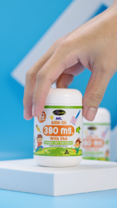 [2 แถม 1] AWL Algal Oil DHA380 mg น้ำมันสาหร่าย DHA ขนาด30 แคปซูล x 3 กระปุก