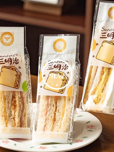 Set 100c túi đựng bánh mì sandwich (không kèm tem dán)