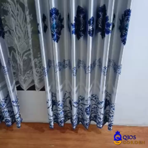 Gorden Blackout Import Motif Batik Terbaru 2024 Model Smokering