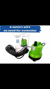 Flood pump pond and garden water submersible pump with 6 meters extra long wire60W Flood pump pond and garden submersible water pump Pump For Fish Tank Pet Fountain fountain water pump Aquarium Water Pump Ultra-Quiet Submersible pump