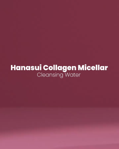 HANASUI Collagen Micellar Cleansing Water | Waterproof Make Up Remover + Collagen Water
