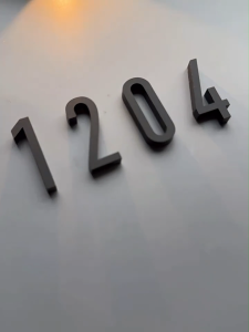 Door number door number plate door number signage