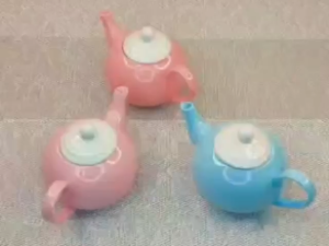 Porcelain Ceramic British Style Teapot Chinese Teapot Teko Kopi