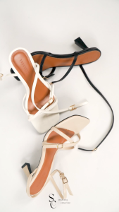 SEPASANG COLLECTION Allica Sendal Pesta Wisuda Heels Wanita Hak 7 Cm