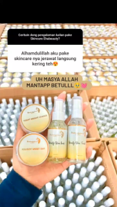 Ehabeautyskin Skincare Ori Bpom Original Paket Lengkap Daycream Night Cream Sabun Cuci Muka Ehabeuty