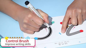Tracing Books for Fine Motor Skills & Pre-Literacy Kids 64 Pages Reusable
