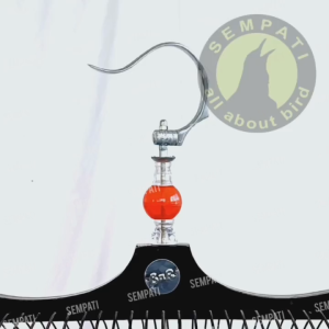 SEMPATI Gantungan Lipat BNR Plus Pion Bening Polos Warna Gantungan Cantolan Sangkar Kandang Kotak Burung Kacer Kenari Cucak Ciblek