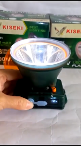 Senter KISEKI CK-8H 150 Watt Cahaya Putih Dan Kuning | Senter Selam Tahan Air Super Terang 150W Cas USB Rechargeable Isi Ulang Tahan Hingga 15 Jam | Gallery Audio