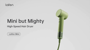 Laifen Mini High-Speed Dryer | Lightweight 299g | Travel Size | Fast Drying | Child Mode | 110K RPM Motor