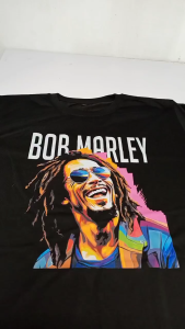 ( Kaos Anak ) Monstahopkids Kaos Anak Laki-Laki Perempuan Motif BAND MUSIK BOB MARLEY Bahan 24s