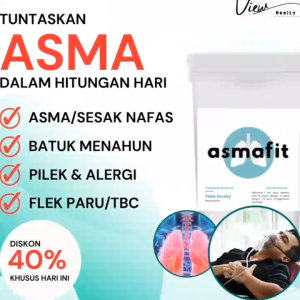 Asmafit: Obat Herbal Ampuh Untuk Batuk Kering Berdahak & Sesak Nafas
