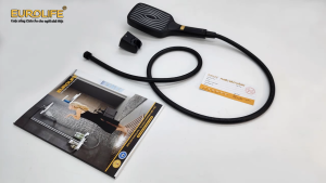 Bộ tay dây sen 3 chức năng chảy nhựa ABS mạ đen Eurolife EL-125SH-D