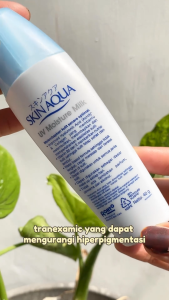 SKIN AQUA UV Whitening Milk 40gr SPF 50  PA+++ Suncreen Melindungi Kulit Dari Sinar Matahari UVA/UVB