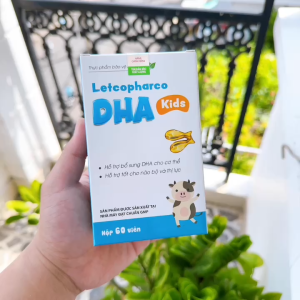 Letcopharco DHA KIDS - Bổ sung cho bé DHA tốt cho não bộ và thị lực.