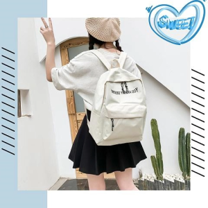 Xishop พร้อมส่งจากไทย กระเป๋าแฟชั่นลำลอง สะพายหลัง สไตล์เรียบง่ายเข้าได้กับทุกชุด ขนาดใหญ่ใส่ของได้เยอะเลยน้า ของมันต้องมี