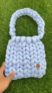 Tas Rajut Chunky Bag Benang Yarn Berkualitas Wanita ala Korean Style Lucu Trendi