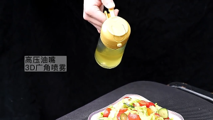 2-in-1 Kitchen Oil Bottle Oil Dispenser Spray Bottle Botol Minyak Soy Sauce Seasoning Dispenser Bottle