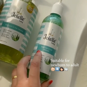Joielle Baby Top To Toe Cleanser (250ml) / Normal to Sensitive Skin/ Enriched With Natural Ingredients/ Head To Toe