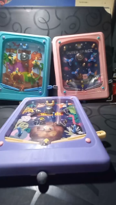 Game Hứng Bóng Giải Trí Cầm Tay Bảng Bắn Bi Pinball Có Chuông Kêu Chong Chóng Size 24cm 02061