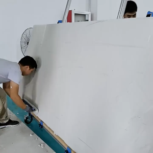 กระดานขนาดใหญ่ปูพื้นชุดพิเศษ สีเงิน รูปสี่เหลี่ยมผืนผ้าฟันกระเบื้องกาว ขูดวาง ขูดฉาบปูน วางกระเบื้องง่ายขึ้น ส่งจากไทย